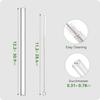 Straws for Simple Modern 40 oz Tumbler, 12.2" Extra Long Replacement Straw for Simply Modern 40oz Cups, Clear Tritan Plastic, BPA Free,Reble Drinking