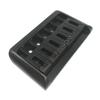 Adjustable 6 String Guitar Bridge with Wrench & Screws Metal Fixed Top Load Guitar Tailpiece Guitar Fixed Bridge