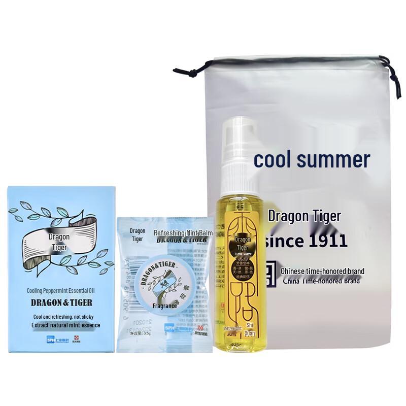 Охлаждающий мятный набор для облегчения боли Longhu