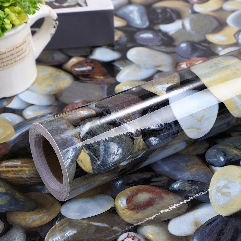 Gray Marble Self-Adhesive Wallpaper Waterproof Vinyl Peel and Stick Wallpapers for Old Furniture Kitchen Countertop Granite Film