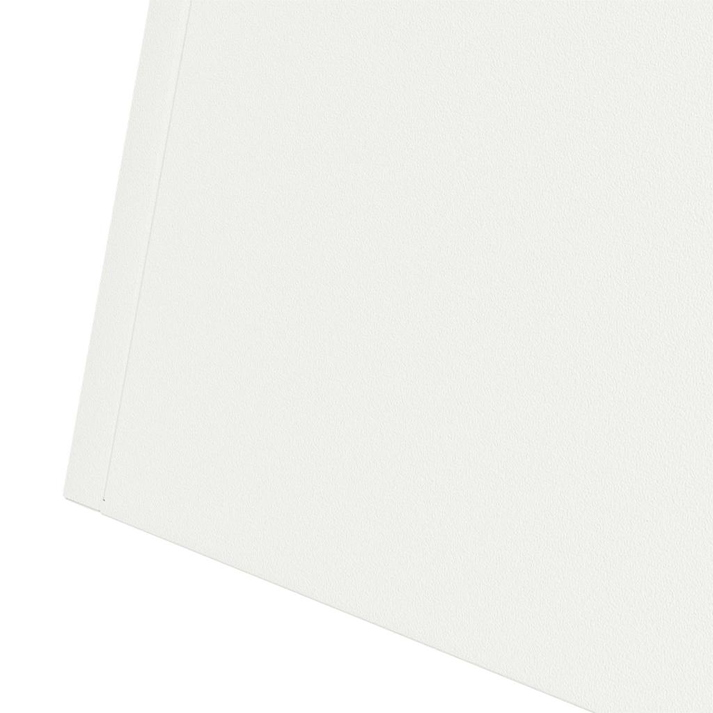 Column Planter White 40 x 40 x 100 cm