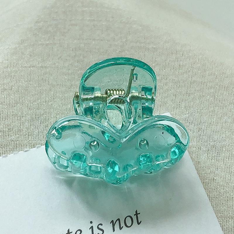 Korean Mini Candy Clip Sweet and Cute Small Hairpin Transparent Solid Sweet Cool Wind Broken Hair Accessories