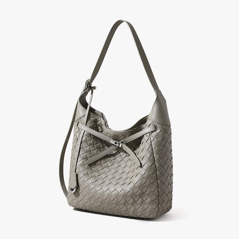 Leder-Damenhandtaschen, handgewebte Taschen, Messenger-Taschen mit großem Fassungsvermögen, Handtaschen für Pendlerinnen, lässige Damenhandtaschen, mit Umhängetaschen.