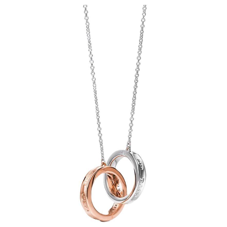 TIFFANY & CO . 1838 Necklaces Unisex Silver 60013934