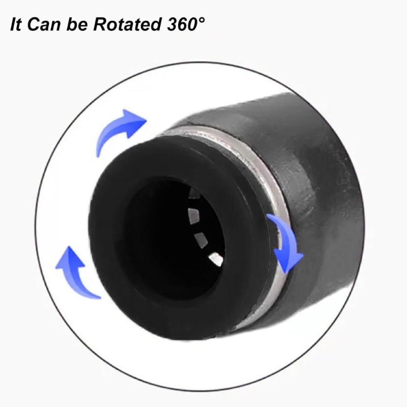 Upgrades Pneumatic Caps Style Plugs Fittings Push To Connect Pneumatic Plugs Fittings  for 5/16 Tubing In Air Systems