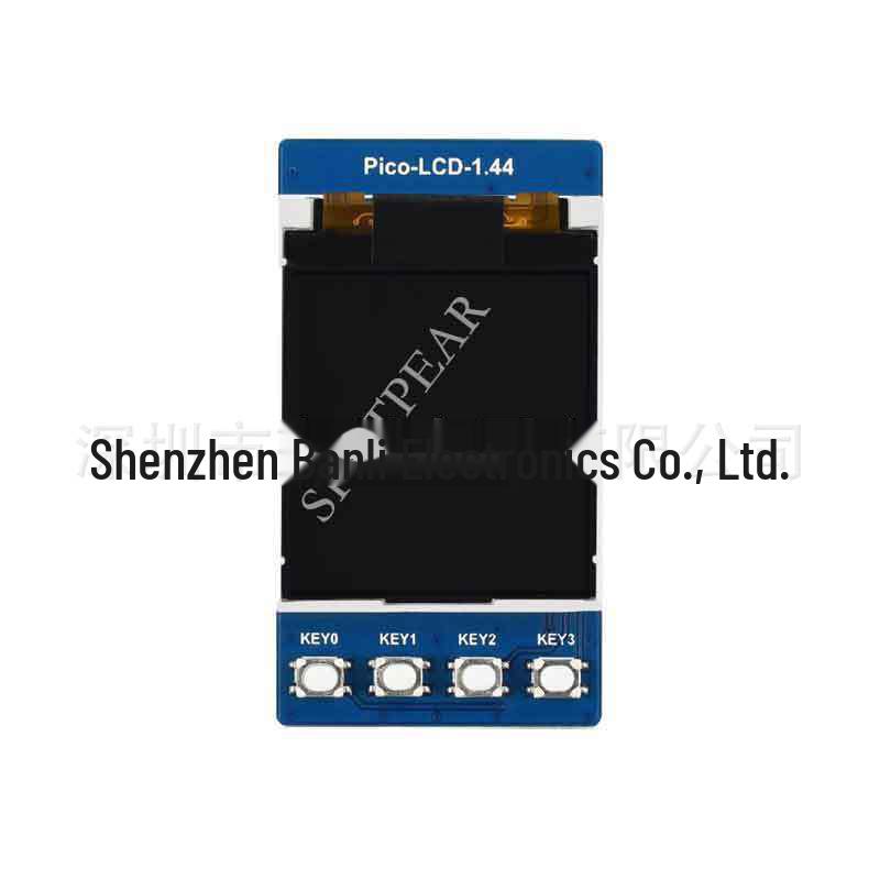 Raspberry Pi Pico 1.44" 65K Color LCD Module, 128×128 Pixels, SPI Communication