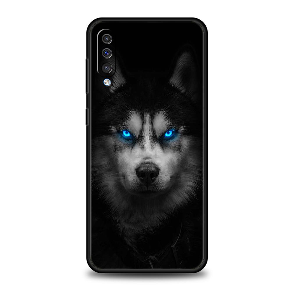 Siberian Husky Sled Dog Phone Case for Samsung Galaxy A24 A13 A53 A73 A33 A22 A12 5G A02 A03 A70 A50 A10 A20 A30 Silicone Cover