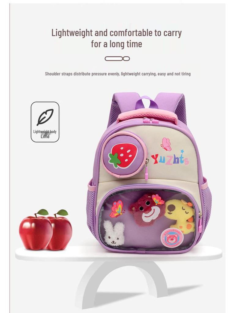 Księżniczka Plecak Kreskówkowy: Duża, Wartościowa Torba Przedszkolna dla Dziewczynek, Nowy Styl 2025