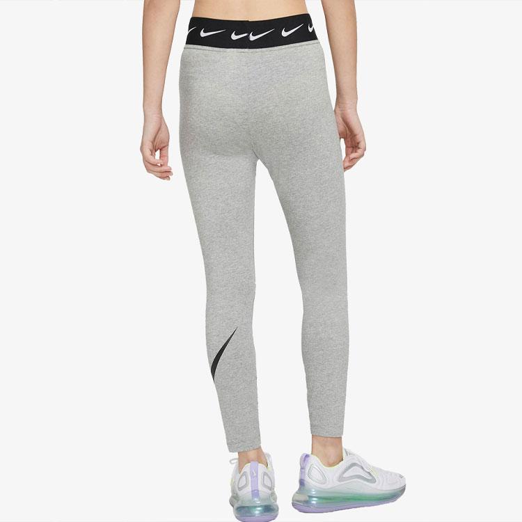 Nike Sportswear Club High-Waisted Tight Shark Leggings Women Leggings Dark-Gray CJ1985-063