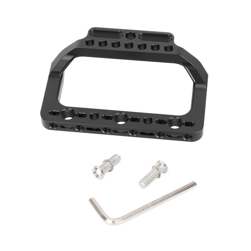 HDRIG D-Type Handheld Grip with 1/4 & 3/8 Positioning Holes for Monitor Cage VESA Plate 3899