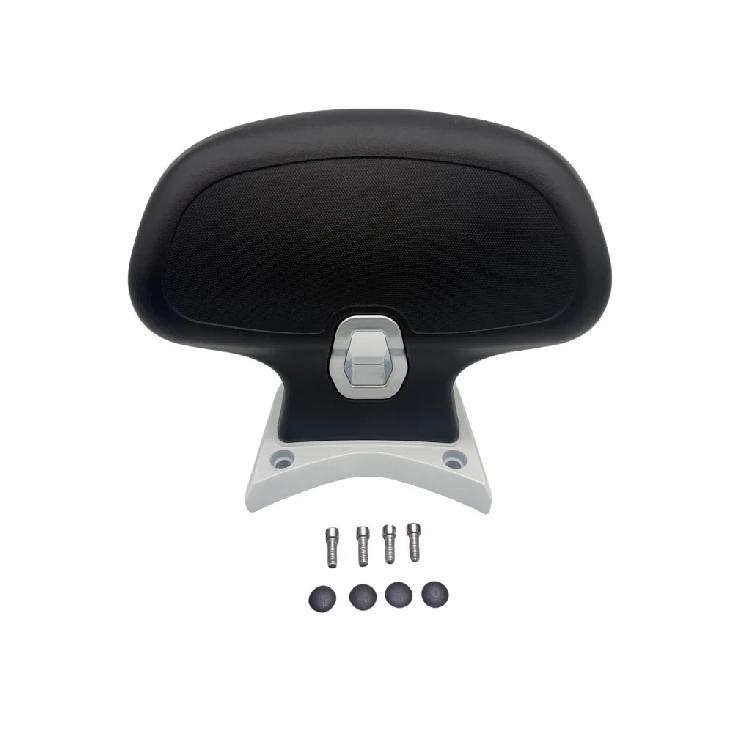 Modified Motorcycle PCX125 PCX150 PCX160 Rear Backrest Black Seat Sissy Bar Passenger Leather Pad Carrier for PCX 2021-2025