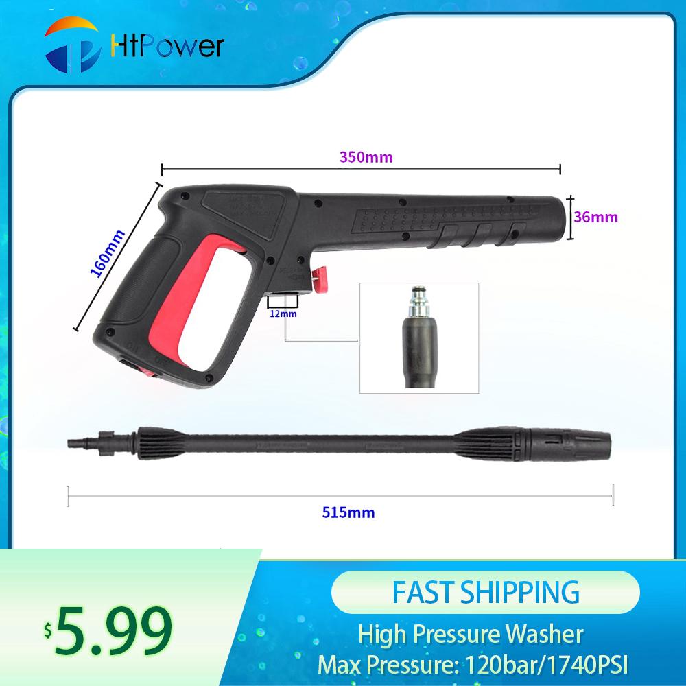 

High Pressure Car Wash Spray Water Gun with Hose Strongest Water Gun Cleaning Tool for AR/&Deck/Michelin/Interskol/Bosch