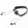 Kit Bondage Sex Set Neck to Thigh with Ball Gag Nipple Clamps Sexy Harness Sex Bondage Restraints SM Game Adult Sex toy