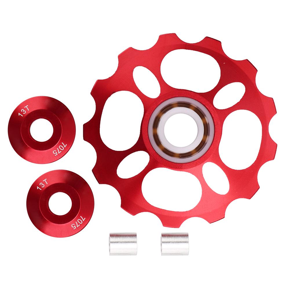 CNC Aluminium Alloy Bike Ceramic Bring Wheel Rr Derailleur Pulley for Mountain