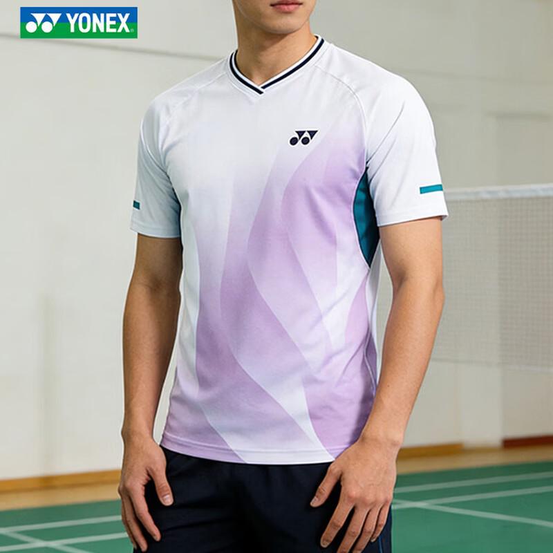 

YONEX Men s Badminton Training T-Shirt 1101926BCR XL