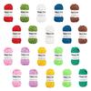 20Pieces Crochet Yarns for Beginner Hobbyist Crafting Carpet Rug Hanging Decoration