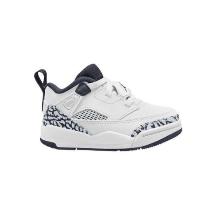 Air Jordan Spizike Low TD Obsidian Baby Sneakers White Pure-Platinum FQ3952-104