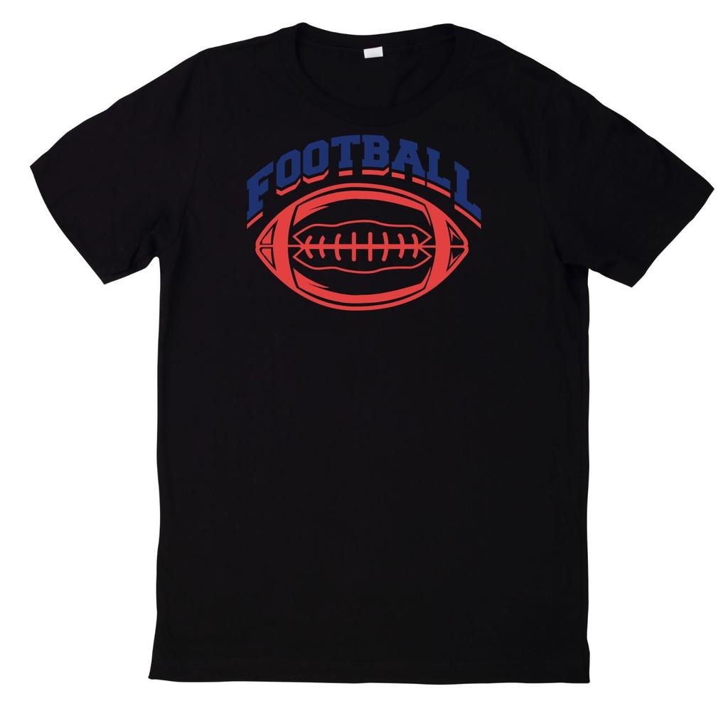 T-Shirt American Football Fan Geschenk Touchdown Motiv BaumwolleWird in neuem Fenster oder Tab geöffnet