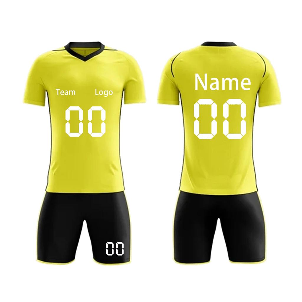 DIY-tilpassede fotballdrakter i to deler for voksne og barn