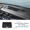 Car Instrument Center Storage For Alfa Romeo Giulietta 940 2011 2012 2013 2014 2015 2016-2020 Real Soft Carbon Fiber Sticker