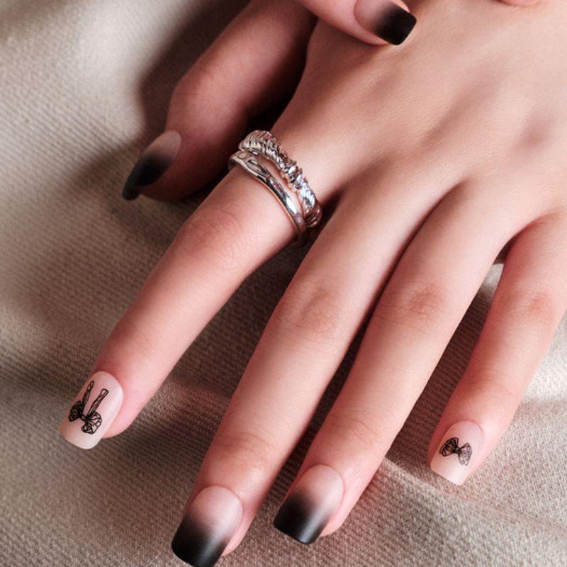 MUZMAK Reusable Nail Tips Vintage (Regular Square) 1EA