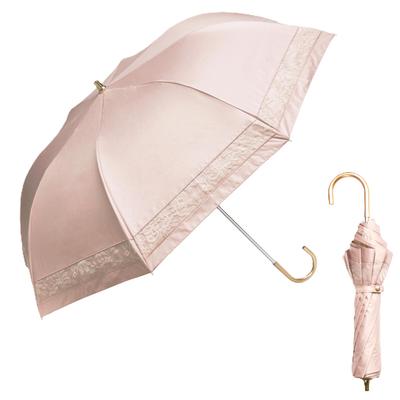 Standard Maximum Sun Folding Umbrella with and 50cm Rib Rose Suitable for Both Sunny and Rainy Easy To Convenient To Floral Lace Beautiful UPF50+