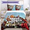 Grand Theft Auto Beddengoed Set 3 Delen Zacht Ademend Dekbedovertrek Kussenslopen Set Wasbaar Slaapkamer Decoratie Huiscadeau