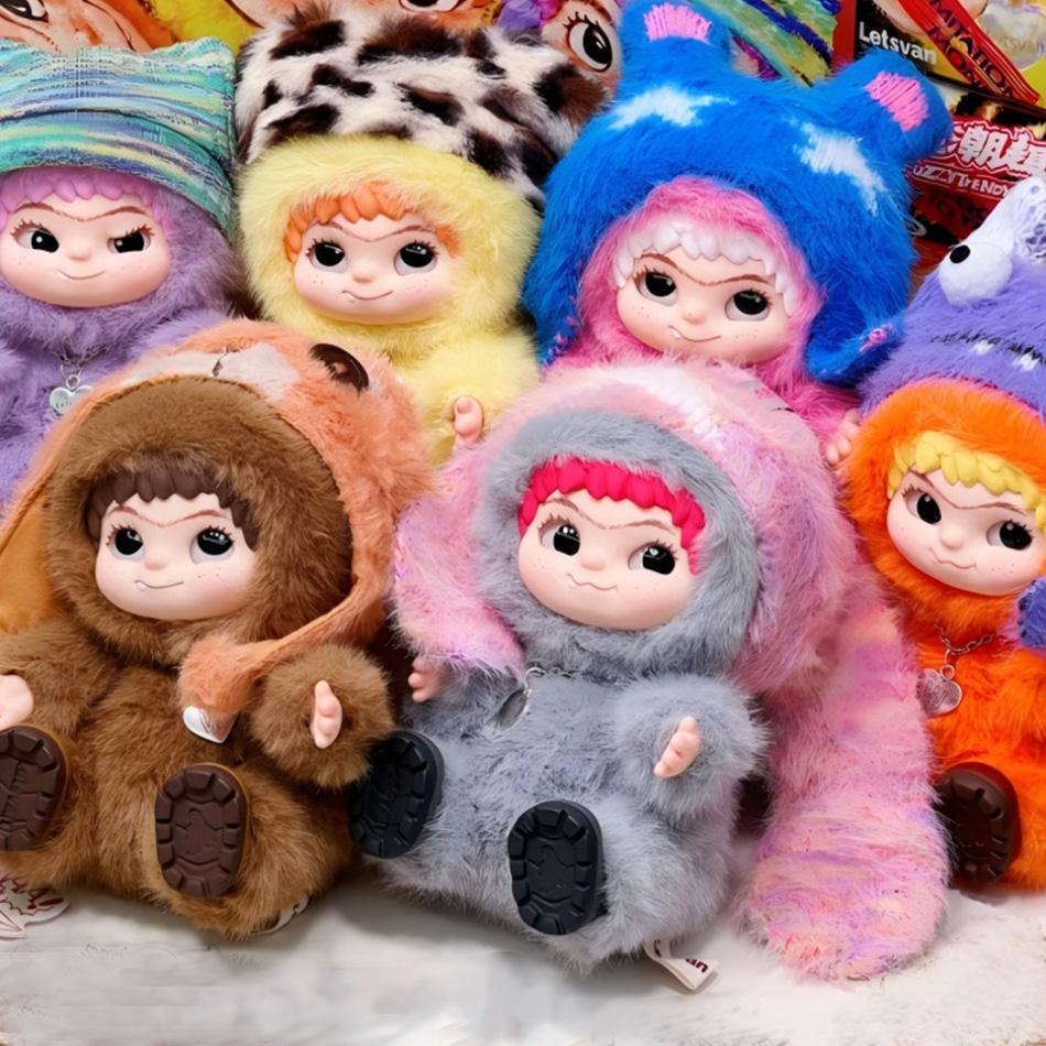 Neue Wakuku Flauschige Beliebte Lustige Party Blind Box Entzückende Wakuku Actionfigur Mystery Box Niedliche Puppe Tasche Anhänger Puppe Überraschungstasche Geschenk
