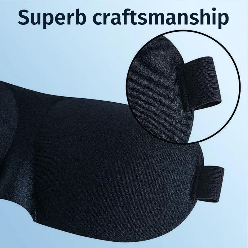 Eye Mask for Sleeping 3D Contoured Cup Blindfold Concave Molded Night Sleep Face Masks Block Out Light with Women Men Eyepatch