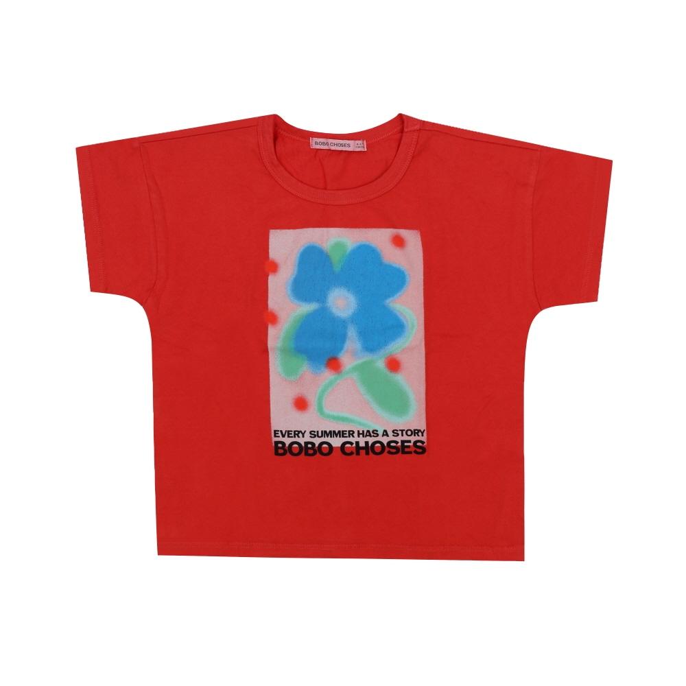 Bobo Choses Kids T shirT Summer sTory B126ac012 611 B126AC012 611 (4A)