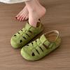 Fashion Flats Women's Sandals Fashion Hollow Designer Shoes Casual Slingback Slippers 2025 Summer Flip Flops Trend Sandalias De Mujer