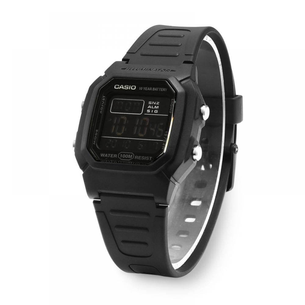 Casio W 800h 1bvdf  W 800h 1b  Reloj Digital Cuadrado Deportivo Soldado para Hombre