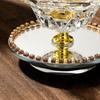 Arabian Crystal Flower Charcoal Incense Burner Rotating Bakhoor Holder with Clip Luxury Arabic Home Decor Scented Gift Set