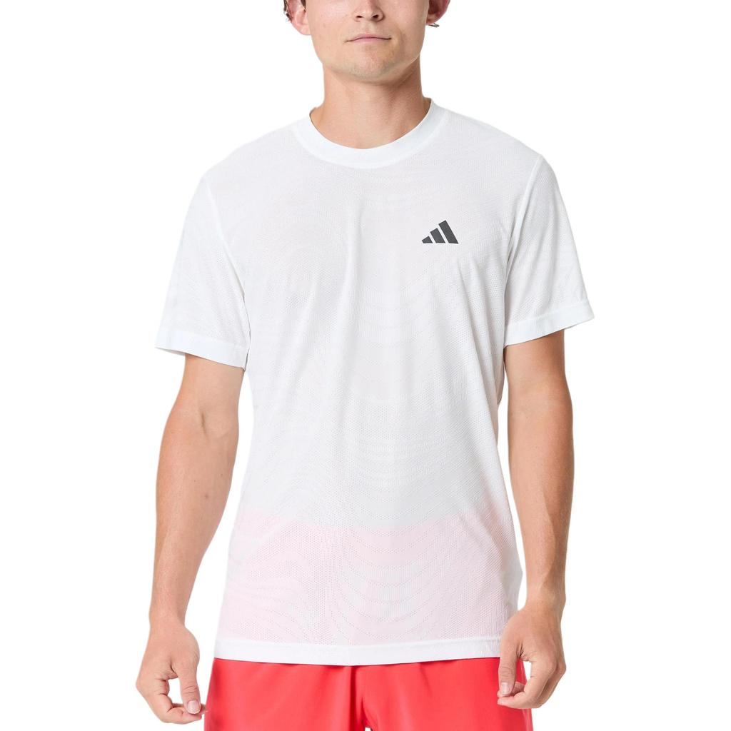 Adidas Free Shipping With AdiClub Tennis Pro Climacool+ FreeLift Tee JG1120