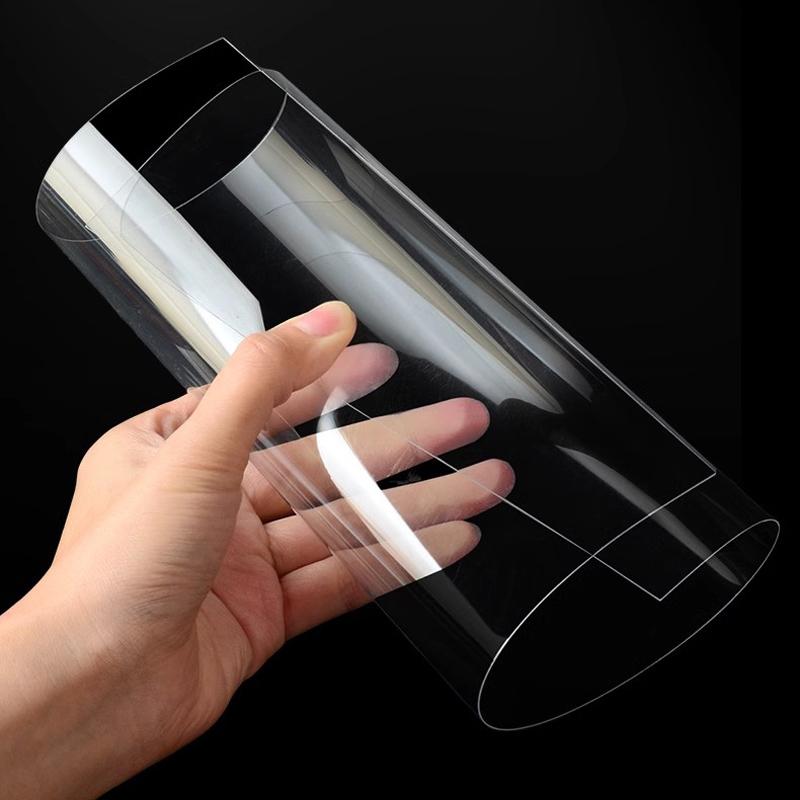 1-10Pcs High Transparent PVC Sheet Clear Plastic Plate Thickness 0.2-4mm For DIY Handmade Model Material Processing Accessories