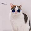 Pet Glasses with Artificial Pearl Decoration Lightweight Photography Accessory Small Cat Sunglasses Dog Goggles for Festivals Parties