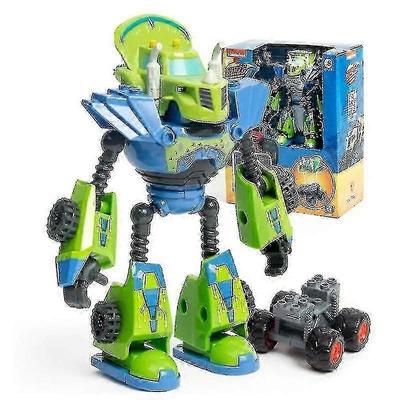 Blaze Monster Machines Anime Figure Cartoon Plastic/alloy Deformed Car Action Figure Model Kids Toys Children Birthday Gifts - Action Figures