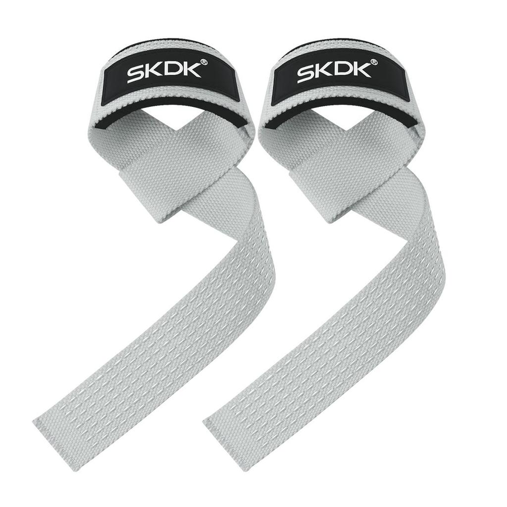 2pz/4pz/3paia Cinghie per Sollevamento Pesi Antiscivolo Silicone Cinghie da Polso per Sollevamento Allenamento della Forza Stacchi da Terra Crossfit Impugnature per Mani Polso