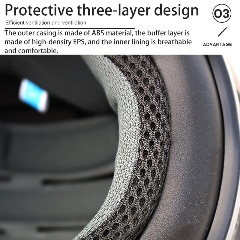 Motorrad Sicherheit Hut Anti-Fog Dual Objektiv Bluetooth Helm Halb Helm Mit BT