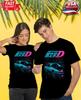 Initial D Itsuki Fujiwara Shirt T-Shirt Anime Manga Movie Unisex Black Shirt
