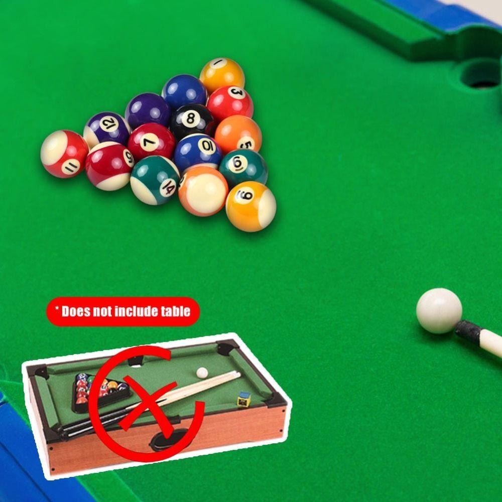 25/32/38mm Children Billiards Balls Resin Material Mini Pool Ball  Children's Toy