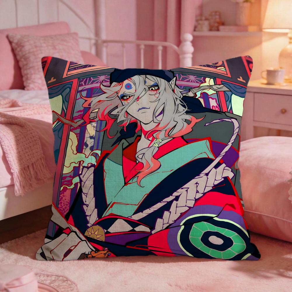 MMononoke Anime Kissenbezug Premium Komfort Wendbar Kissenhülle Zwei in Einem Design für Jeden Raum Auto Innenraum
