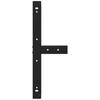 Vidaxl T-Shaped Coffee Table Legs 2 Pcs. Black