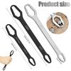 Universal Box Wrench Double-Ended Box Wrench Self-Tightening Adjustable Eyeglass Wrench For Tightening Screw Nuts With Diameter