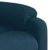 Recliner with Rising Assistance Blue Velvet
