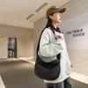 Lightweight Underarm Bag, Niche Simple Canvas Bag, Nylon Dumpling Bag, Female Tide with One Shoulder Messenger Bag