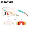 Kapvoe Kids Sports Sunglasses Photochromic Cycling Glasses Hiking Eyewear for Boys Girls Outdoor Baseball Goggles UV400 Running 7