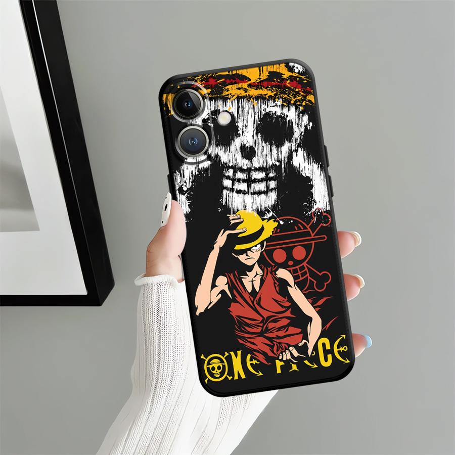 Ones Pieces Luffy Funda Phone Cover Case for iPhone 17 16 Pro Max 14 11 X XS XR 12 17Air 13 Mini SE 15 Plus 7 8