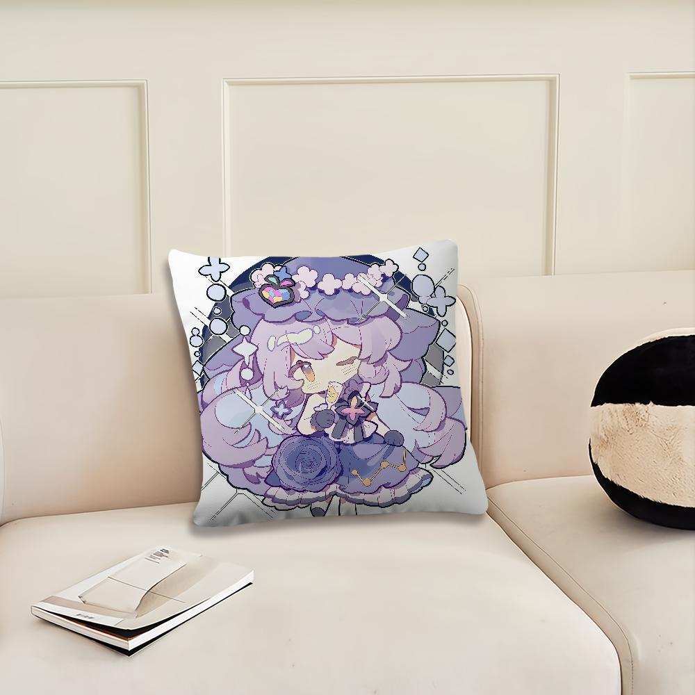 Hot Game Honkai Star Rai cushion cover Pillow Cover Decoration Room Home Sofa living Office Car Nordic Simplicity