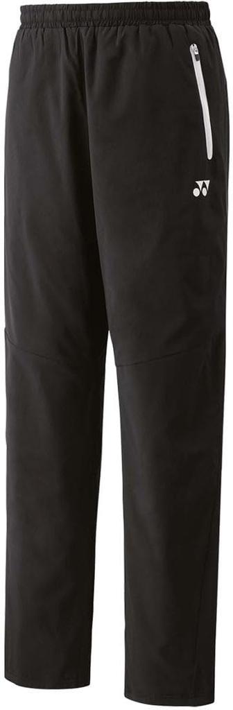 YONEX Wind Warmer Fitted Black Pants, Uni-Lined, Style, (007)
